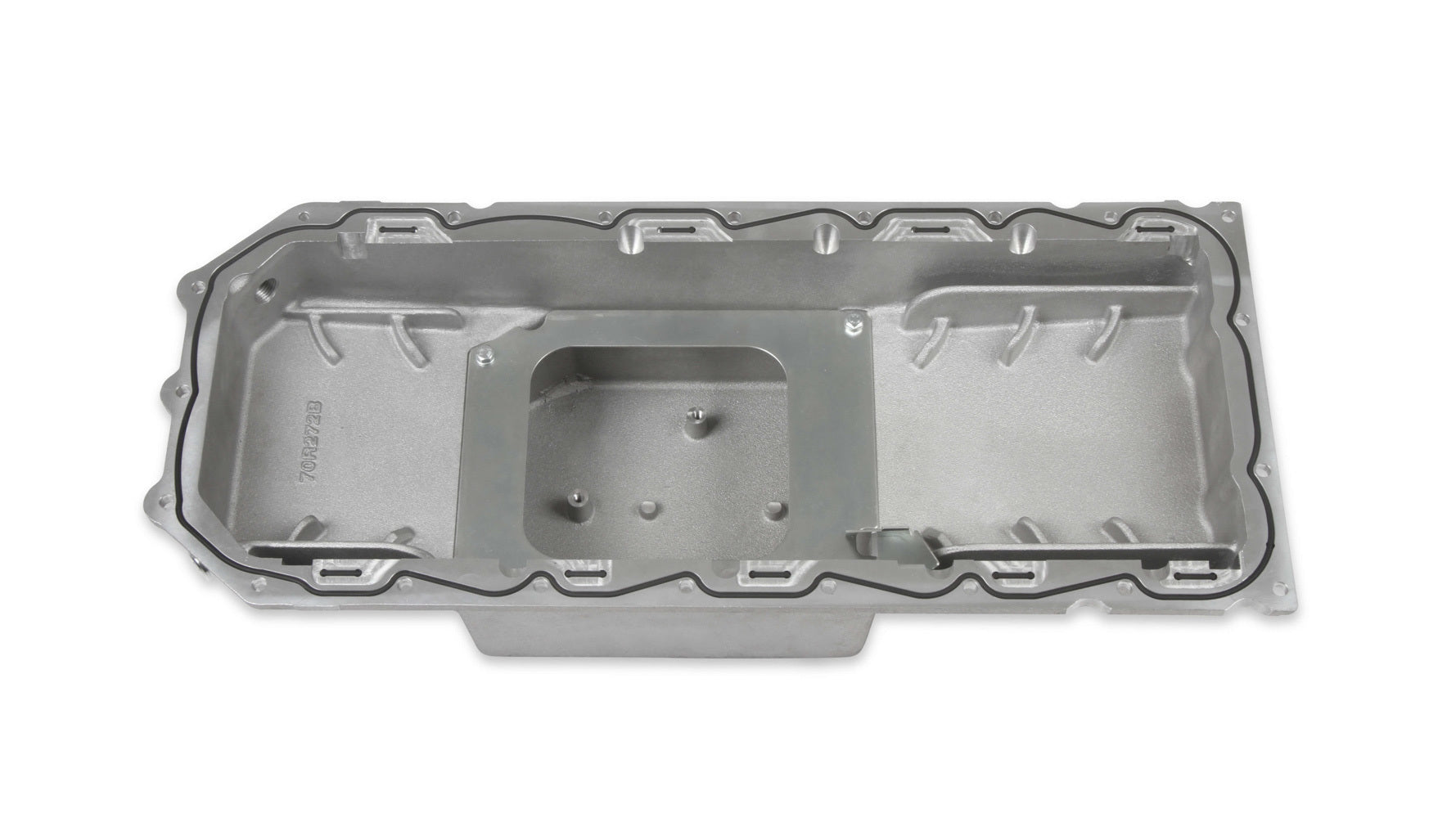 Holley Mid-Sump Oil Pan (302-61) - VVT- NATURAL FINISH