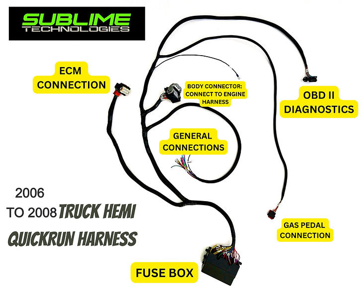 2006-2008 Truck QuickHemi Swap Harness
